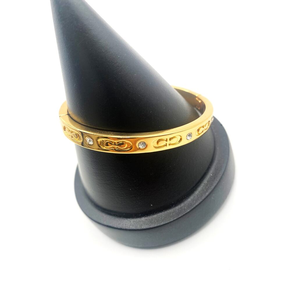 Coach Signature Hinged Bangle - Picture 4 of 4